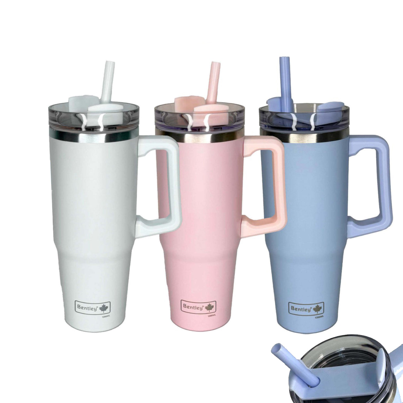 Bentley Vacuum Cup Stainless Steel Double Wall 1200ML