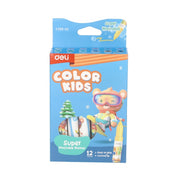 Deli Kids Washable Marker Set 12 Colors