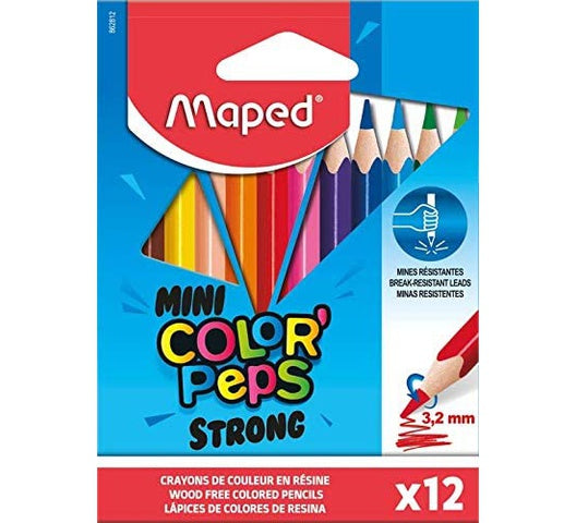 Maped Mini Coloring Pencils -12 Colors
