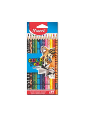 Maped Animal Coloring Pencils -12 Colors