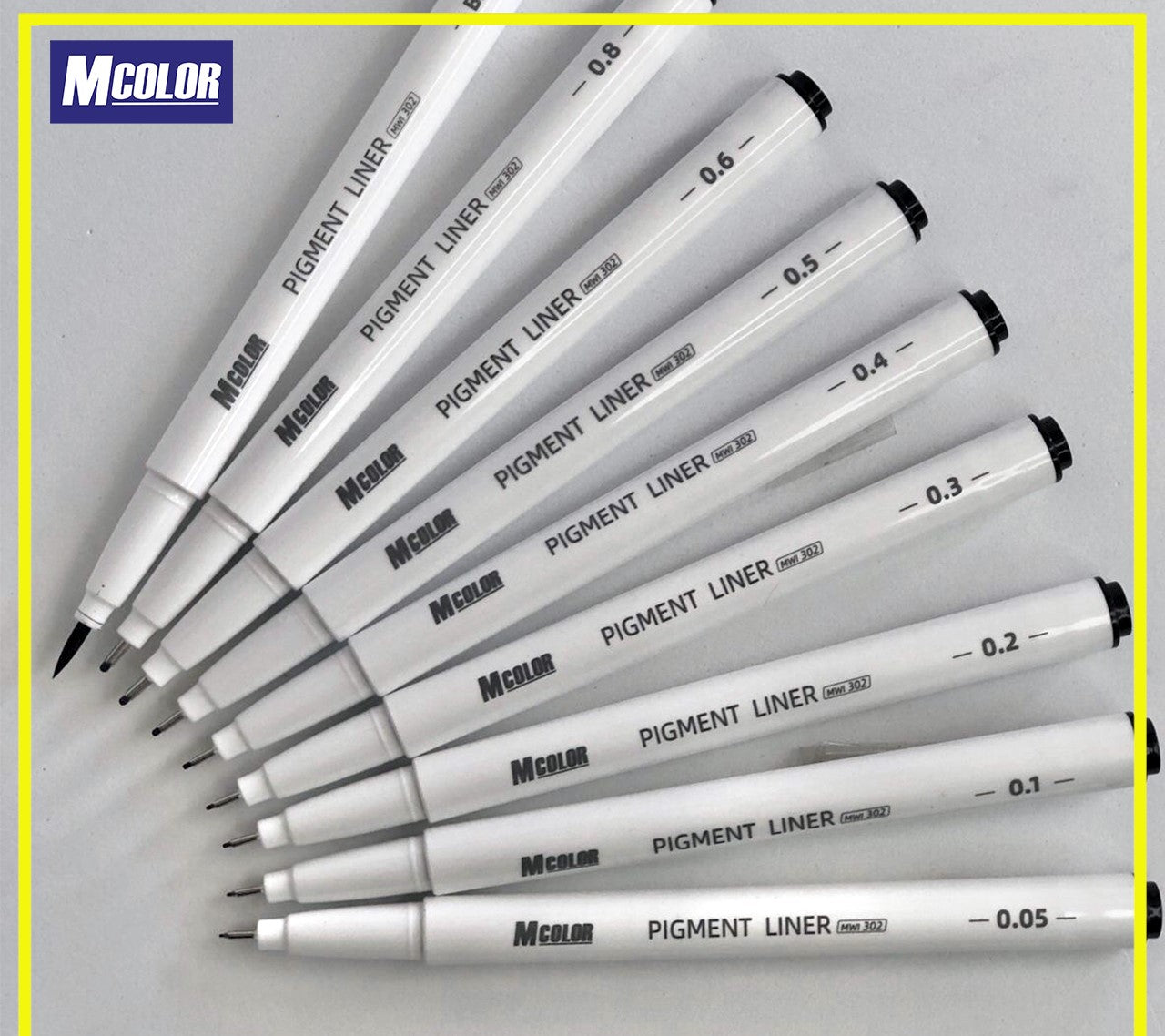 Mcolor Pigment Liner drawing pen