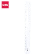 Deli Transparent Ruler 30CM