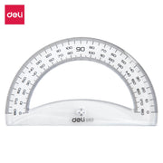 Deli Protractor 12CM Transparent