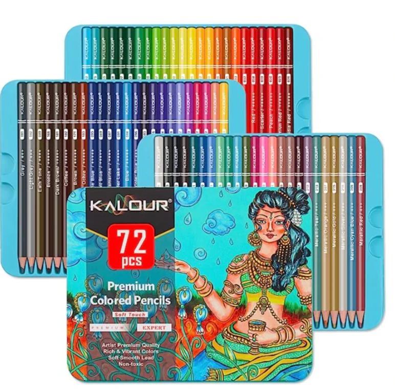 Kalour Premium Colored Pencils (Set of 72)