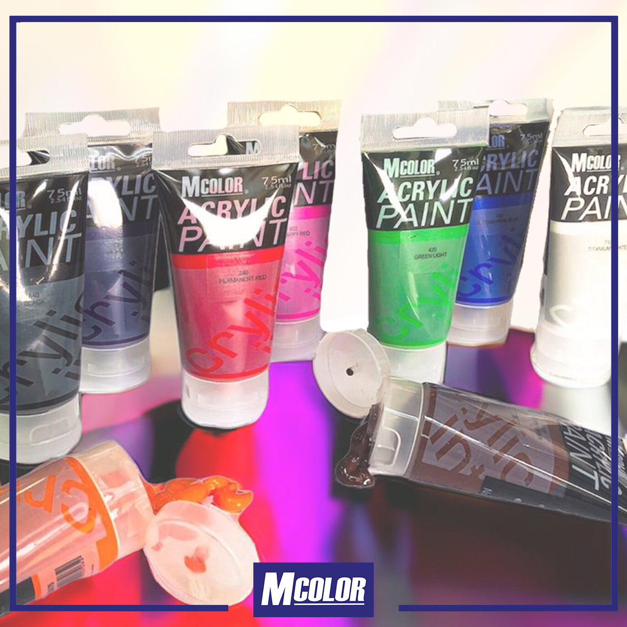 MColor Acrylic Tubes 75ml