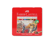 Faber Castell Classic Color Pencil Tin 24 Colors