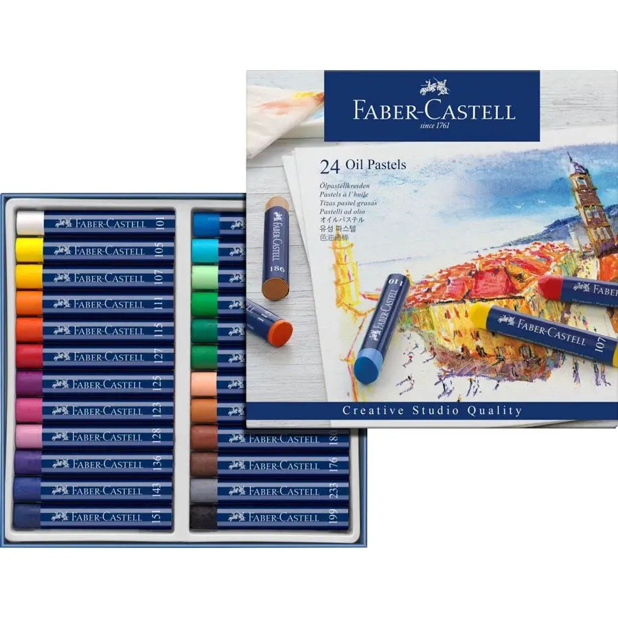 Faber Castell Oil Pastel 24 Colors