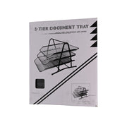 3-Tier Mesh Document Tray