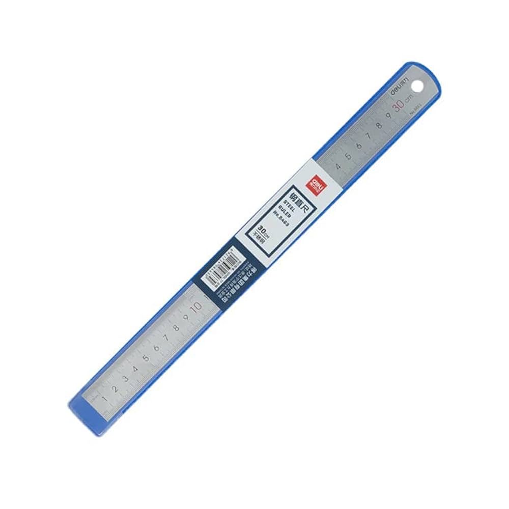 Deli Steel Ruler 30cm