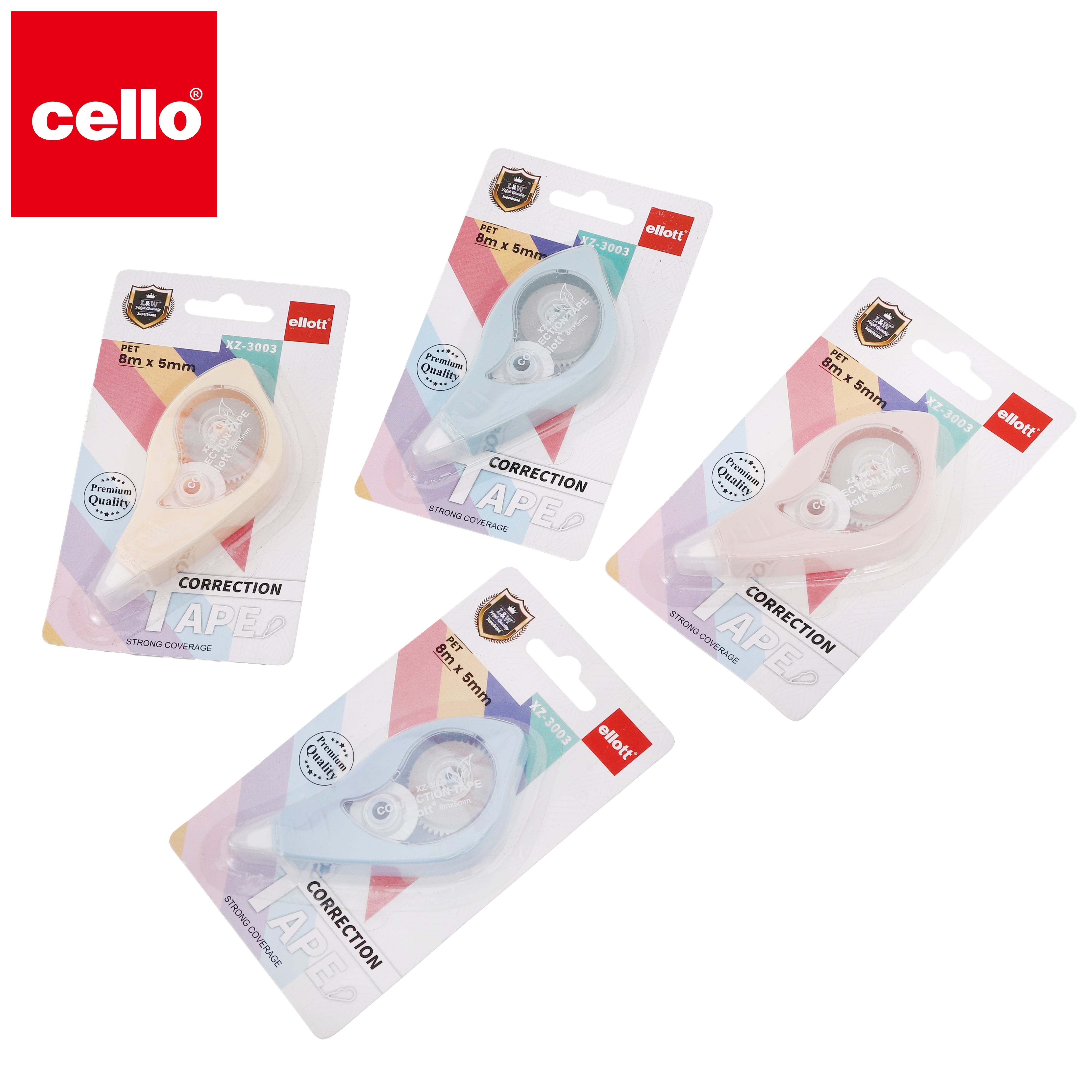 Ellott Pastel Correction Tape 8m