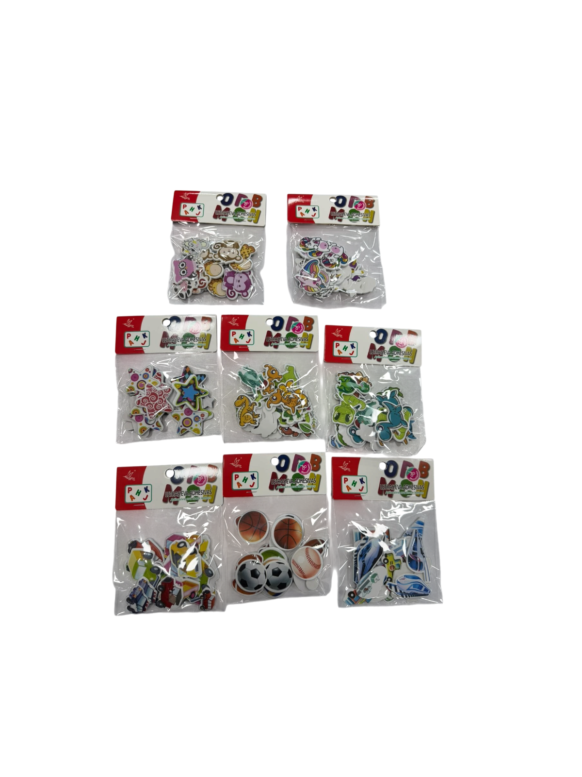 EVA Stickers Many Design