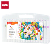 Deli Acrylic Markers 36 Colors