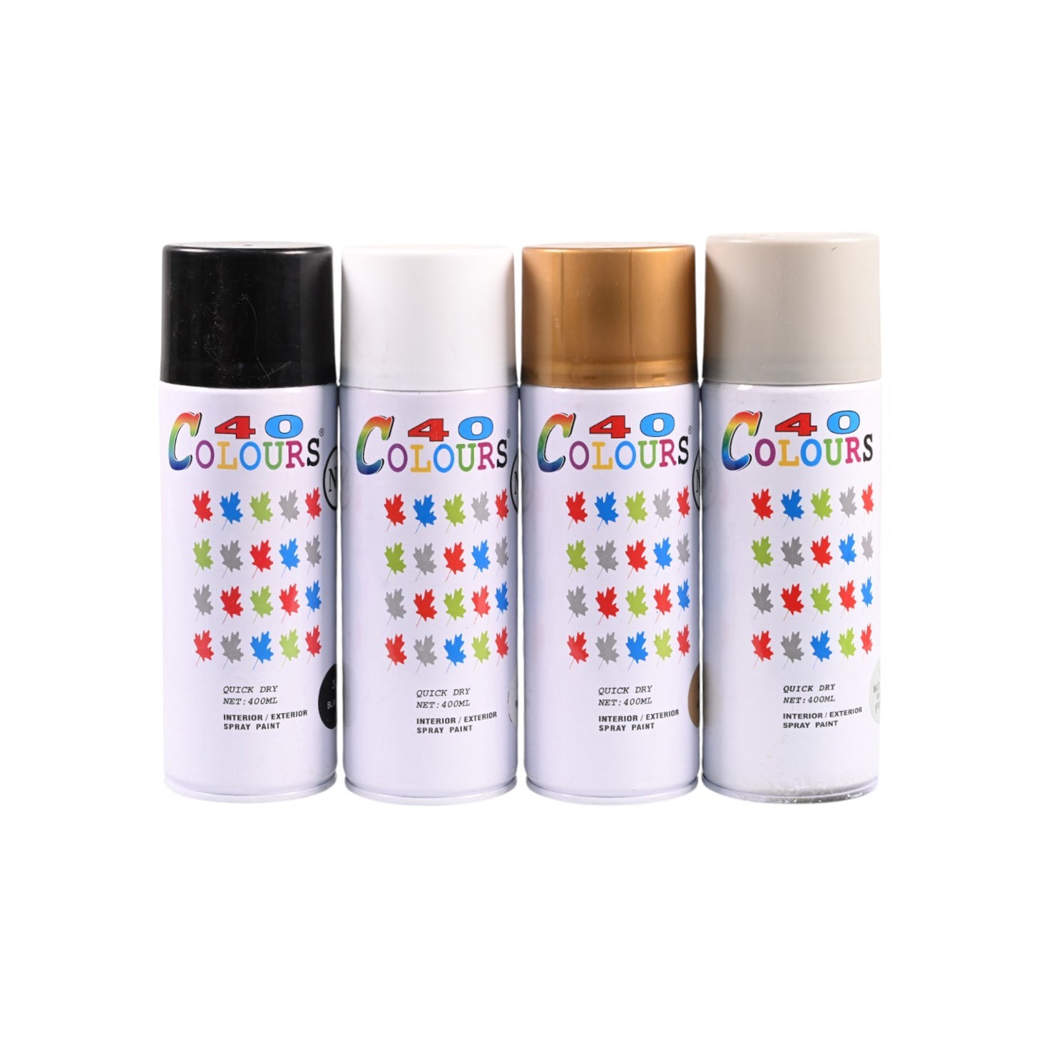 40 Colours Spray Paint 400ml