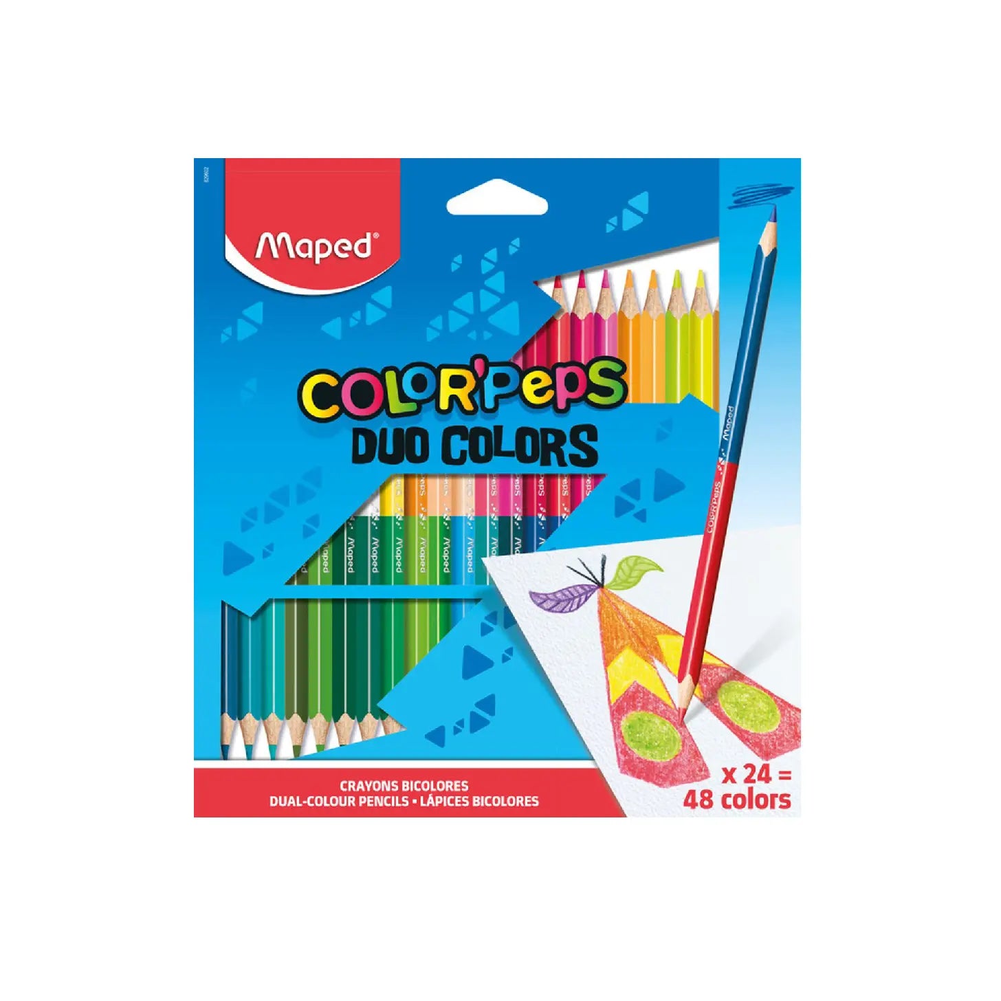 Maped 24 Duo Coloring Pencils