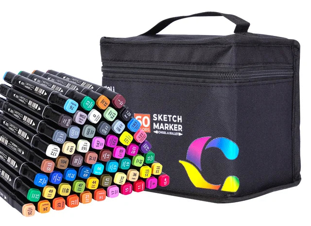 Deli Color Emotion 60 Sketch Markers