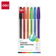Deli Ball Point Pens (6pcs)