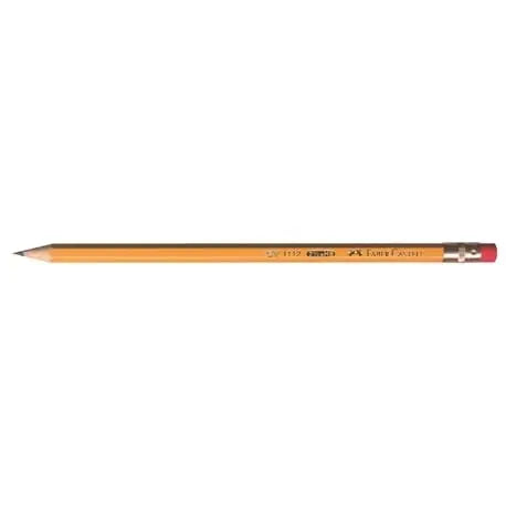Faber Castell Blacklead Yellow Pencil - 12 Pieces