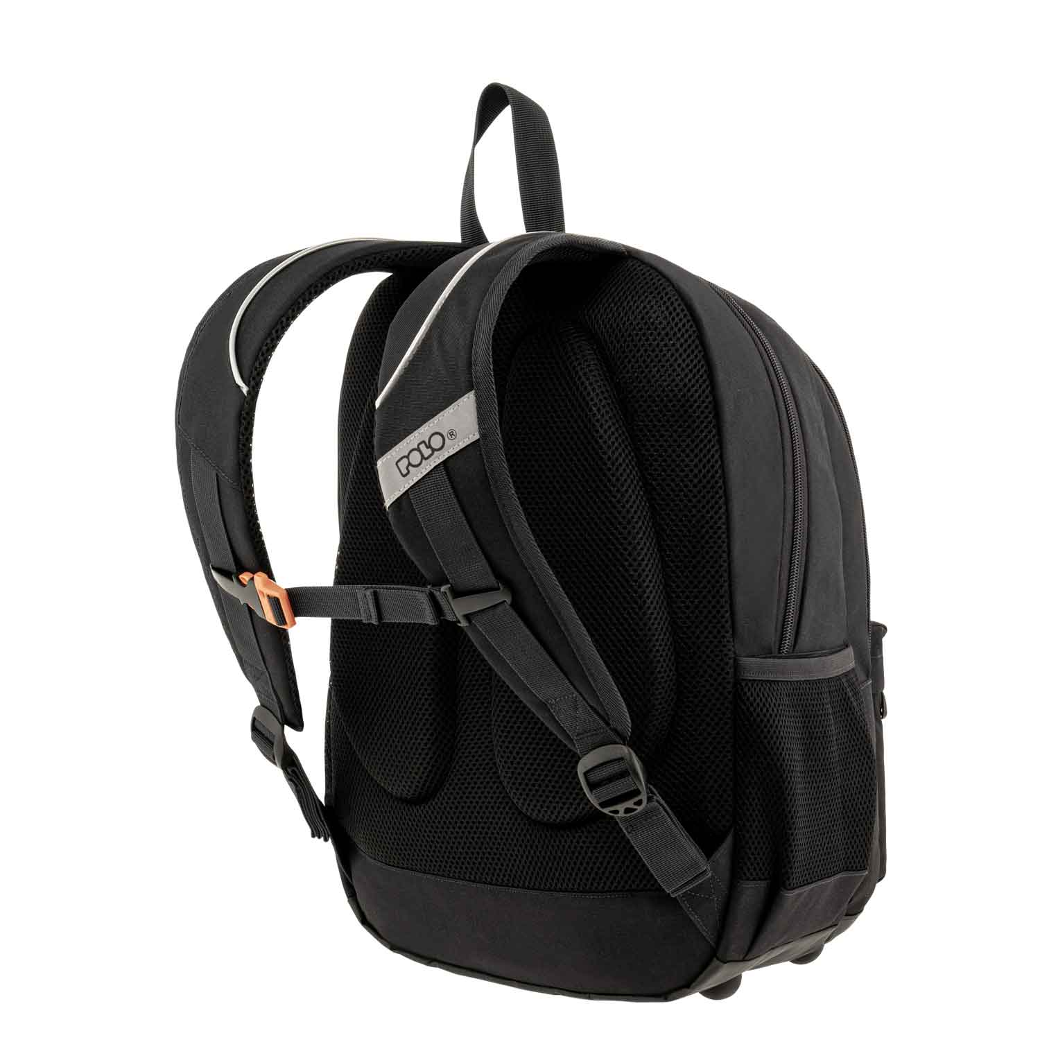 Polo Black Casual Bag with Emojis