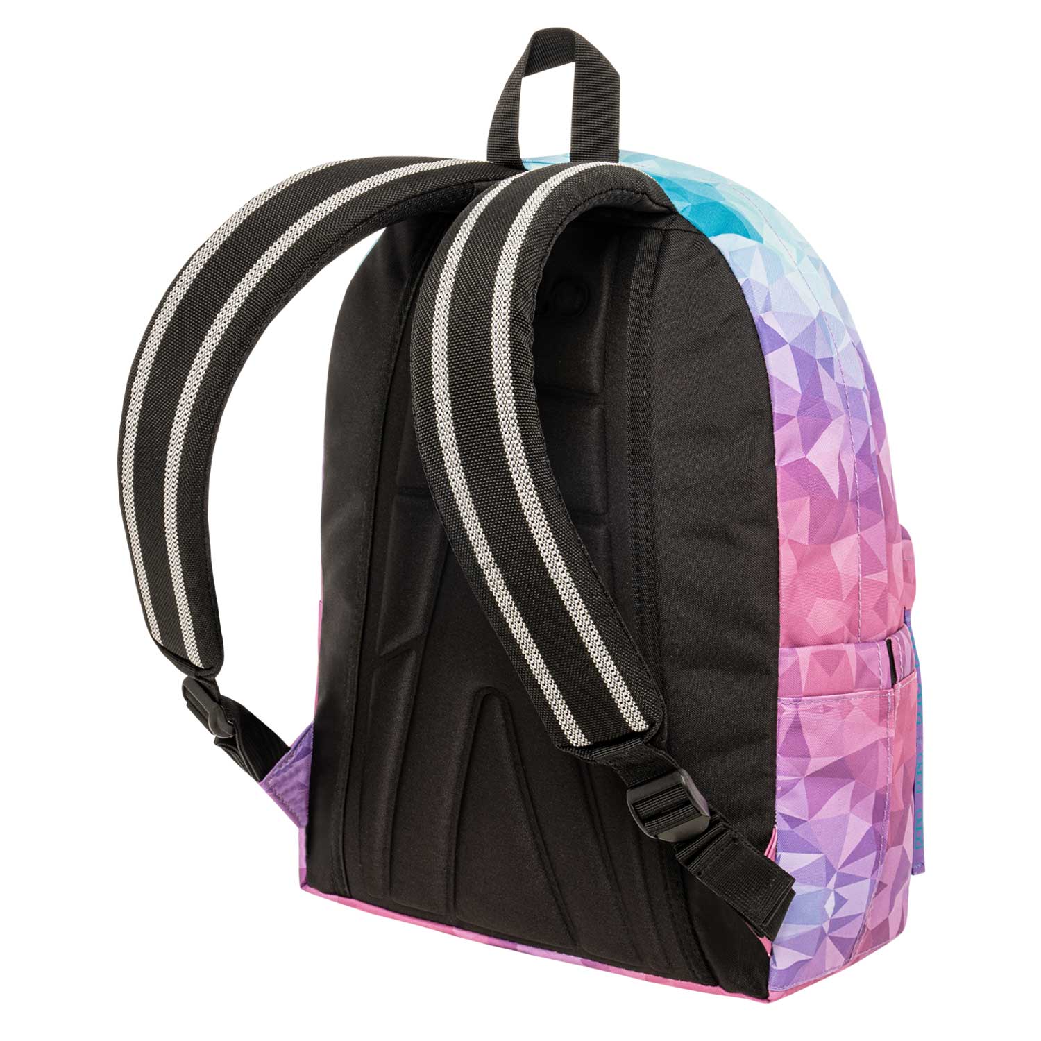 Polo Colored Geometric Pattern School Bag