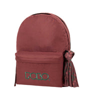Polo Bordo & Green Bag With Scarf