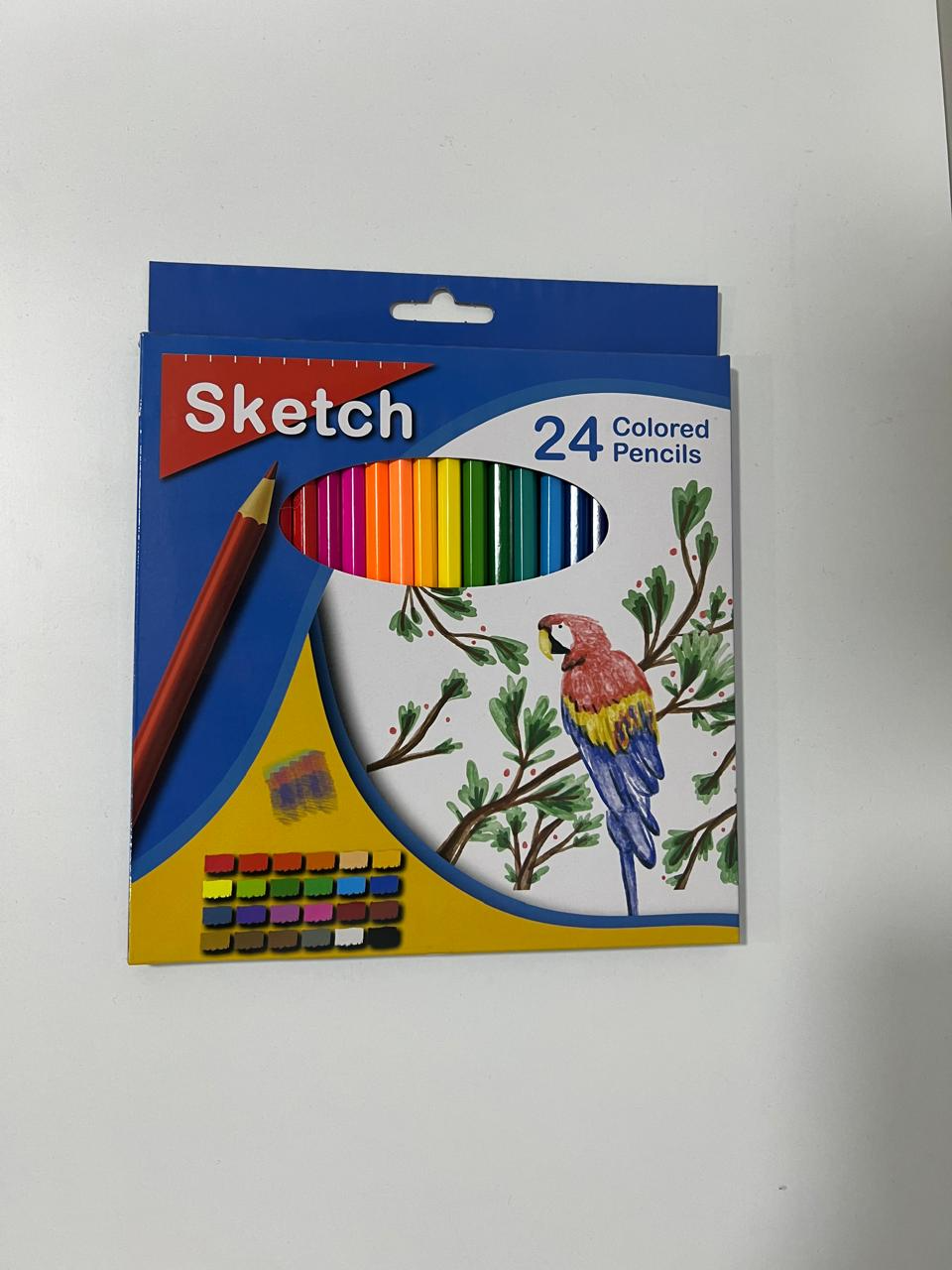 Sketch 24 Coloring pencils