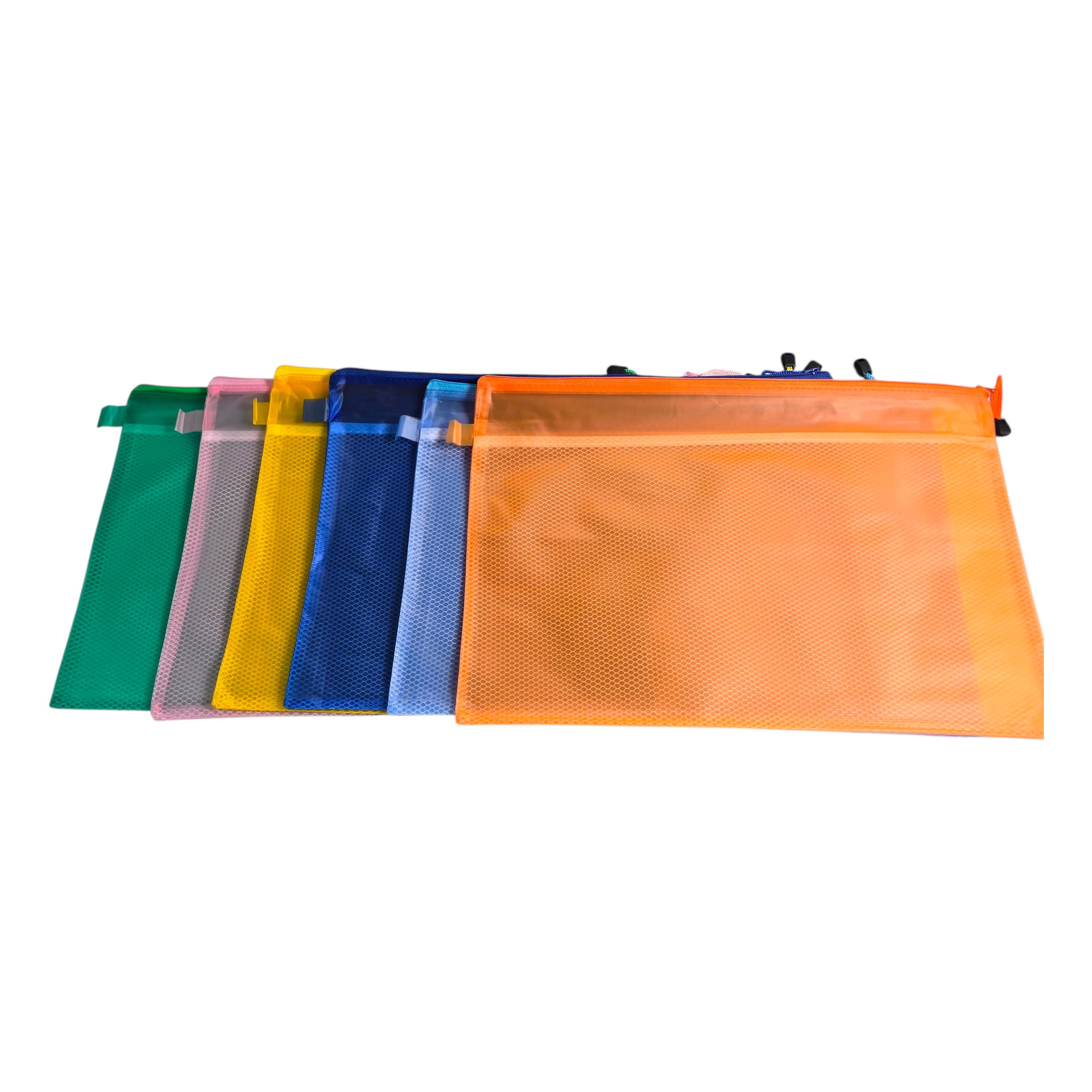 A3 Mesh Zipper Document Bag