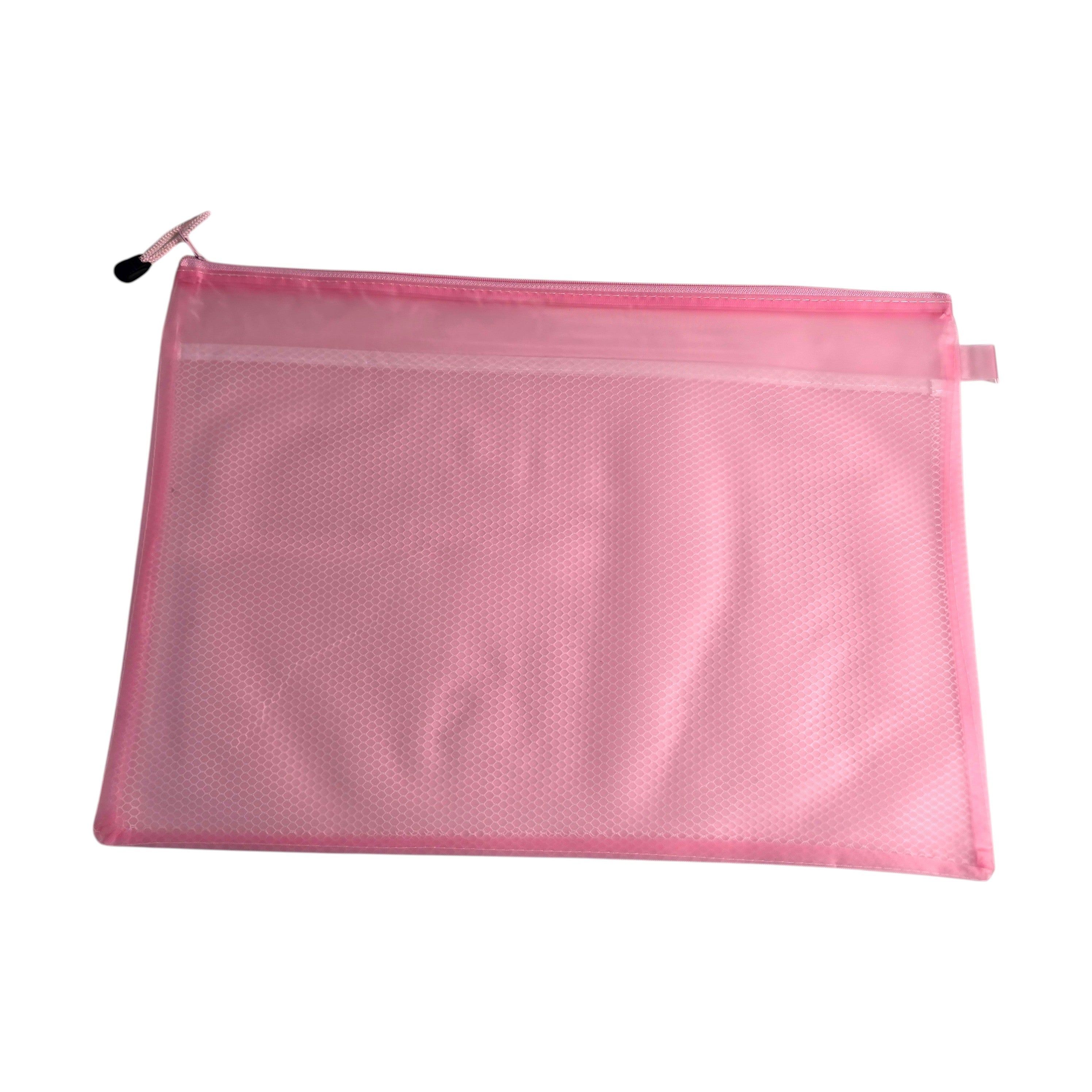 A3 Mesh Zipper Document Bag