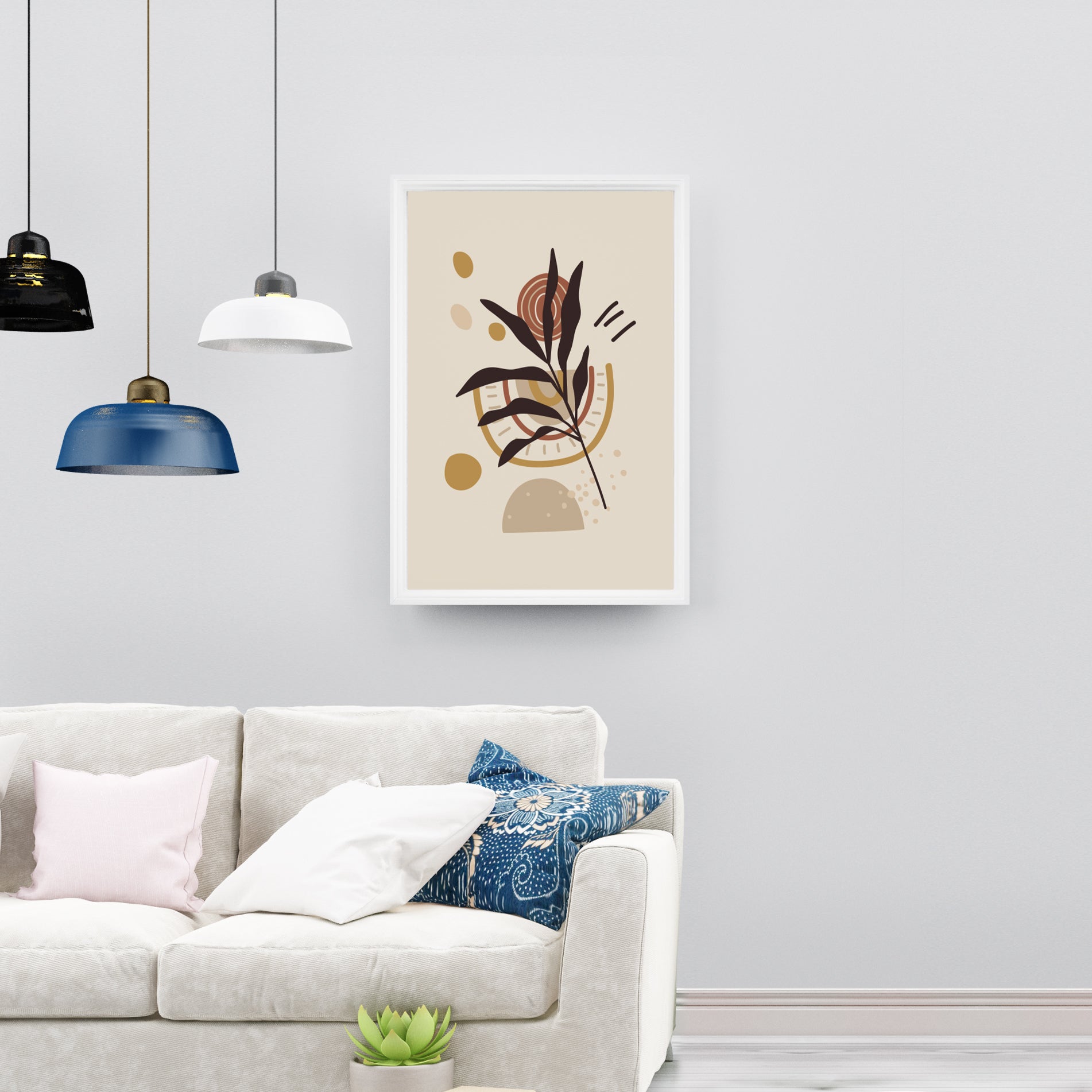 Abstract Boho Poster