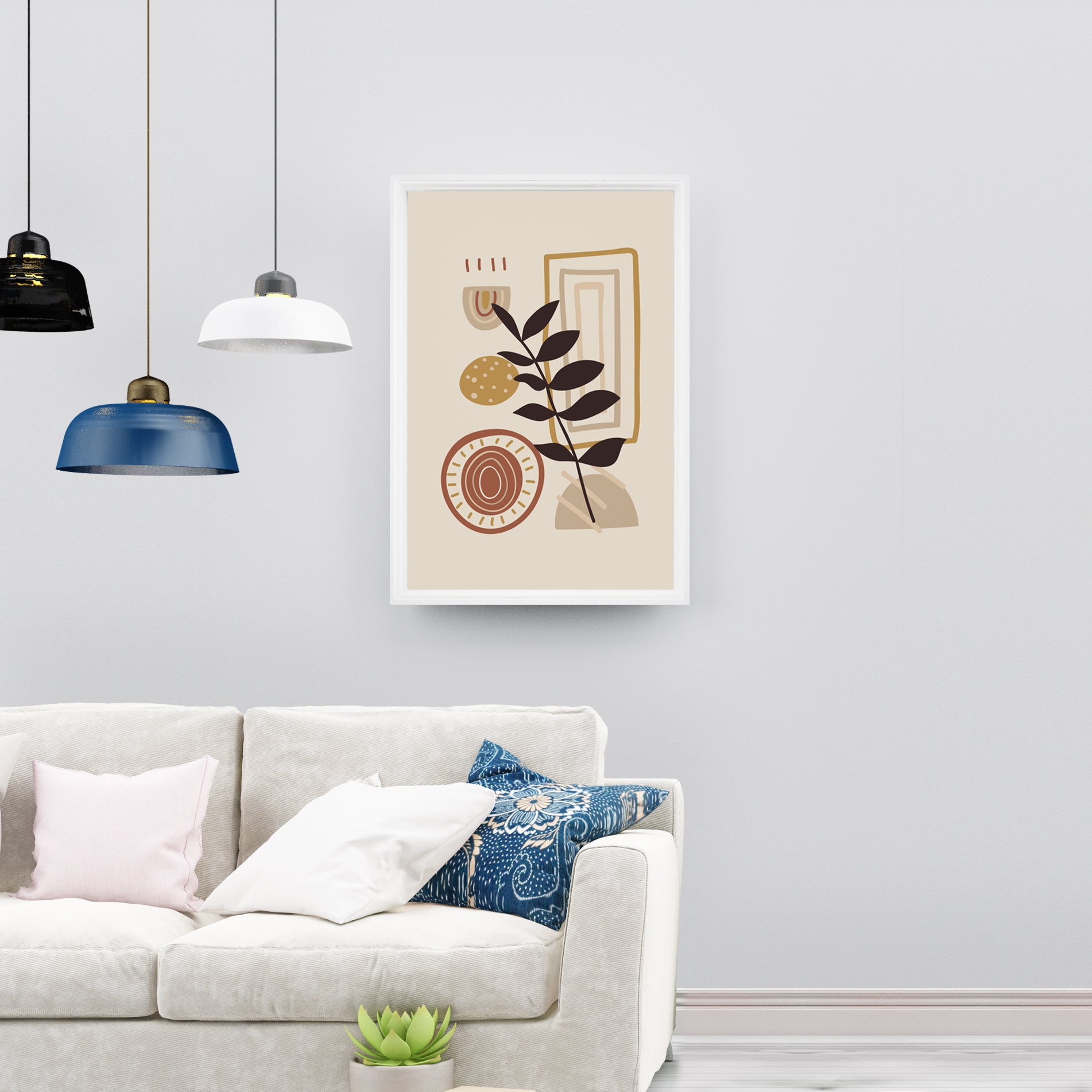 Abstract Boho Poster