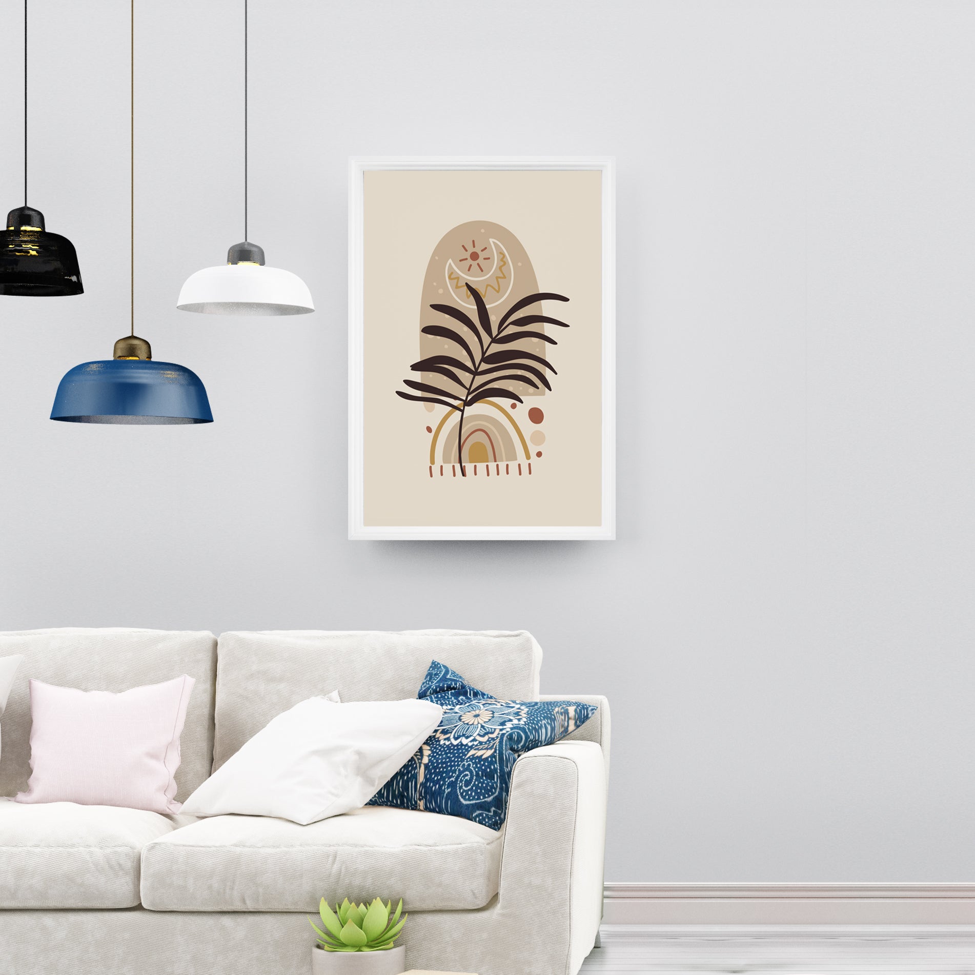 Abstract Boho Poster