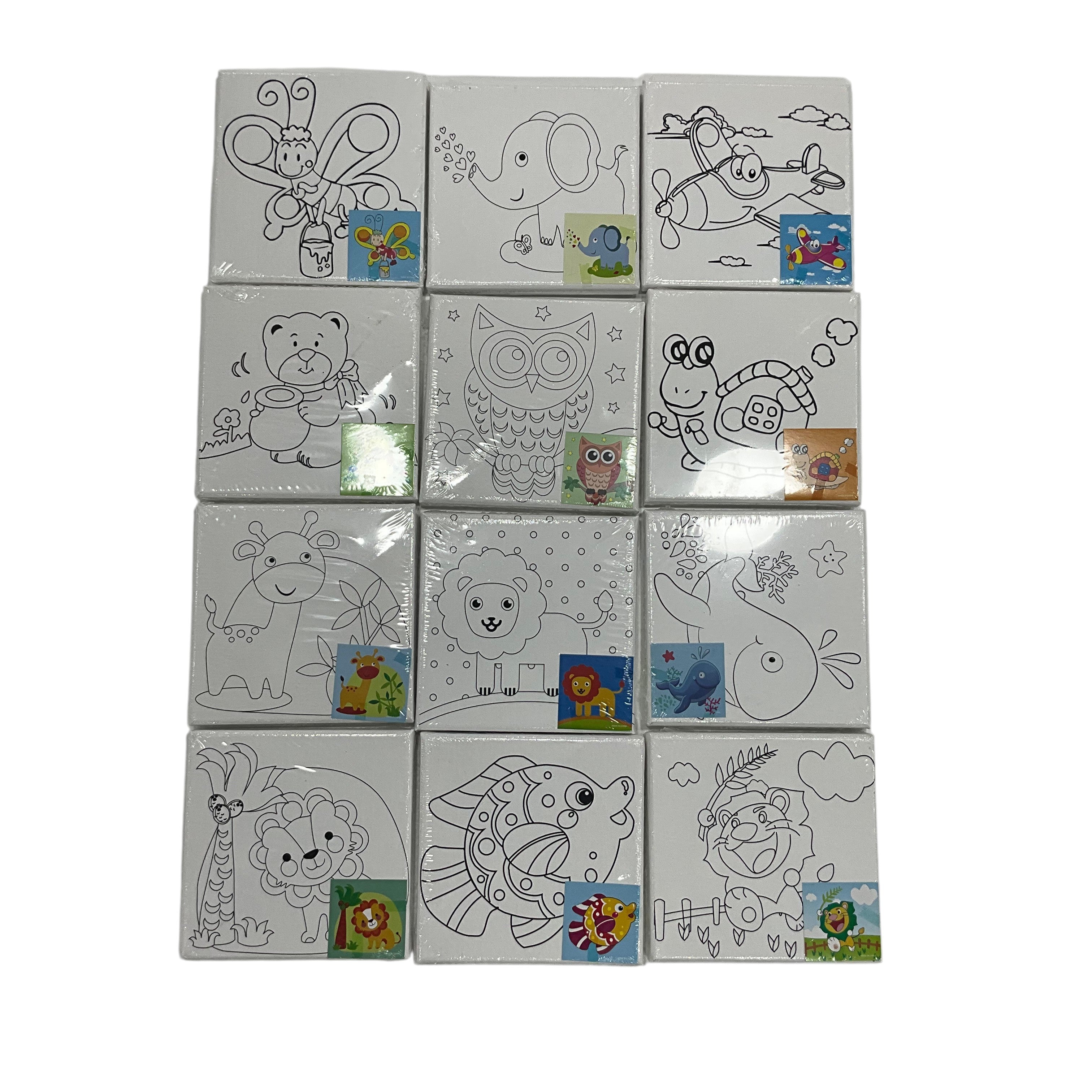 Kids DIY Canvas Painting Set 15*15