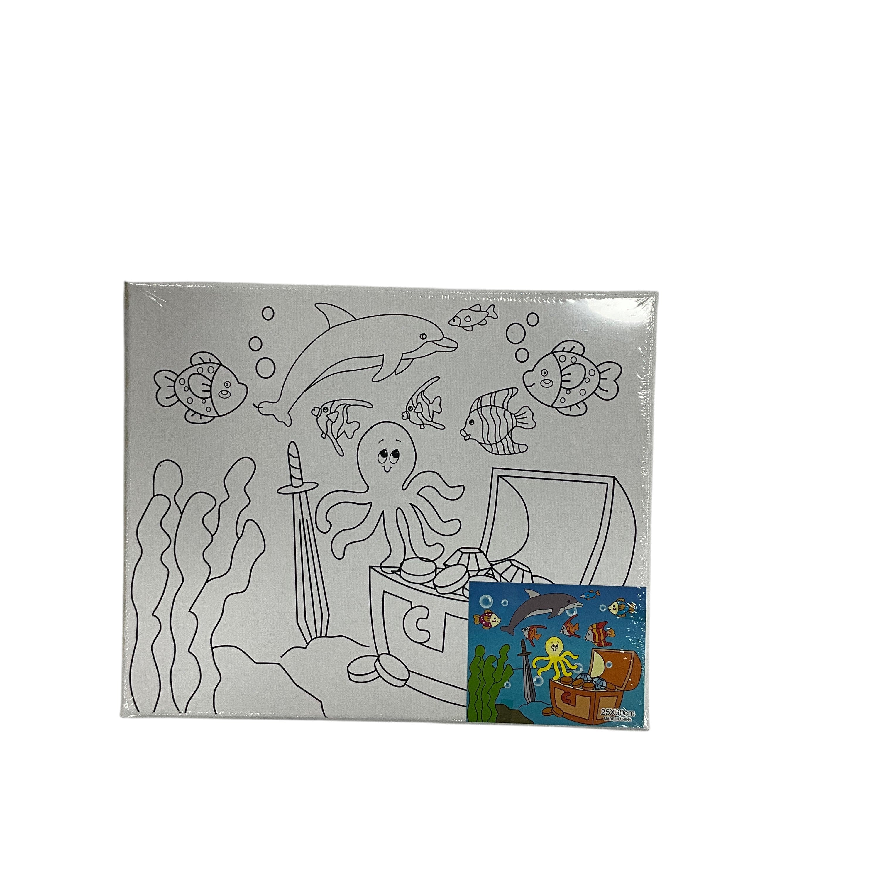 Kids DIY Canvas Painting Set 25*30