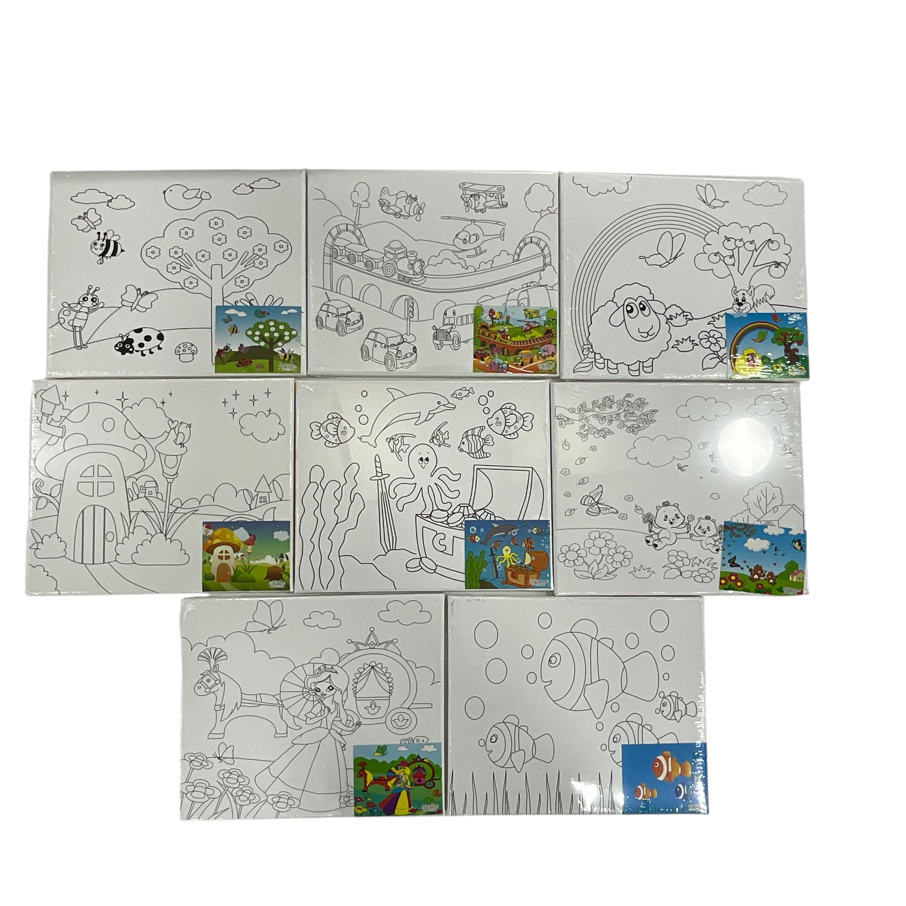 Kids DIY Canvas Painting Set 25*30