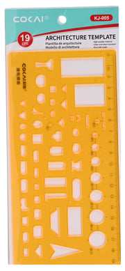 19cm Architecture Template Ruler