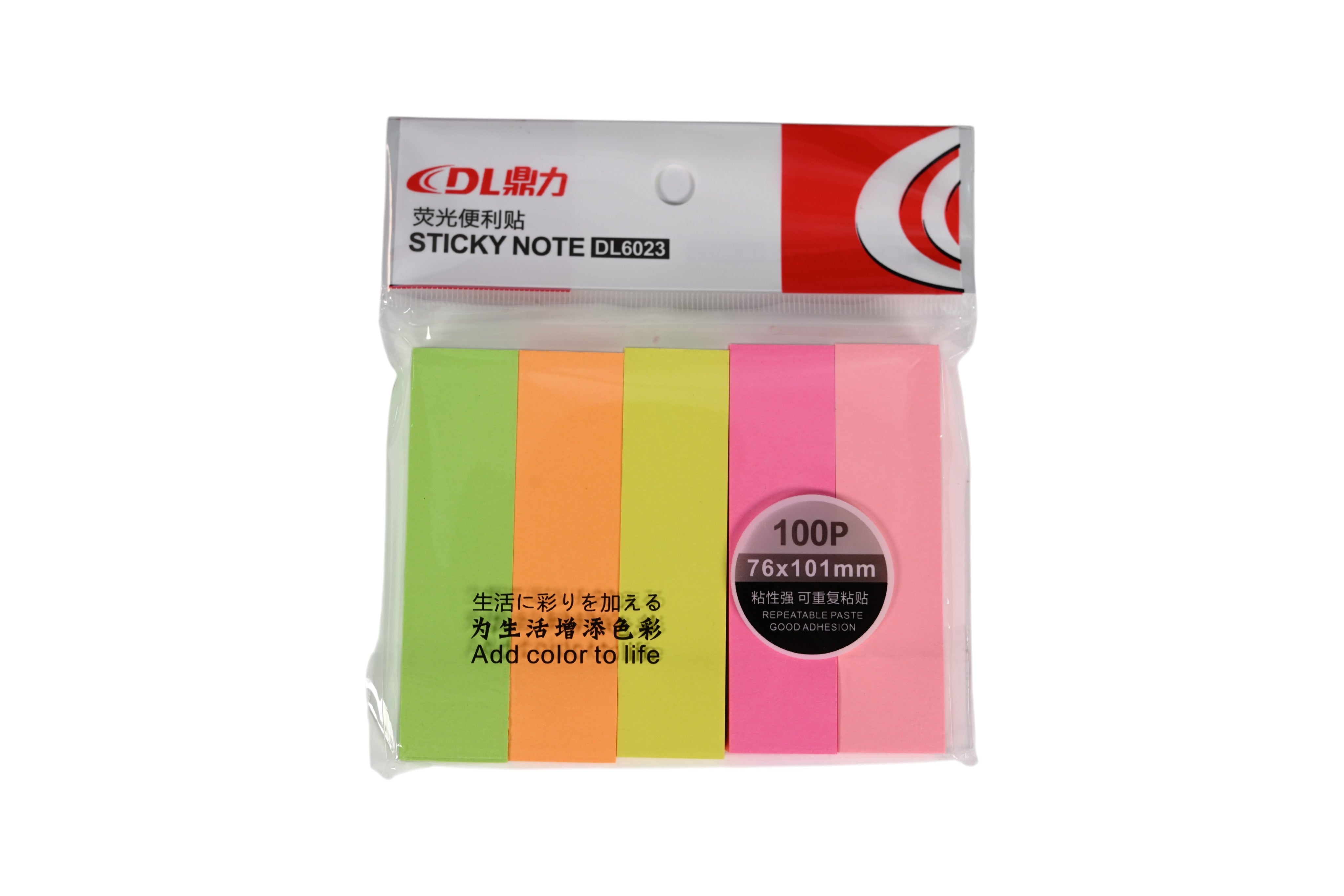 Neon Page Marker Sticky Notes