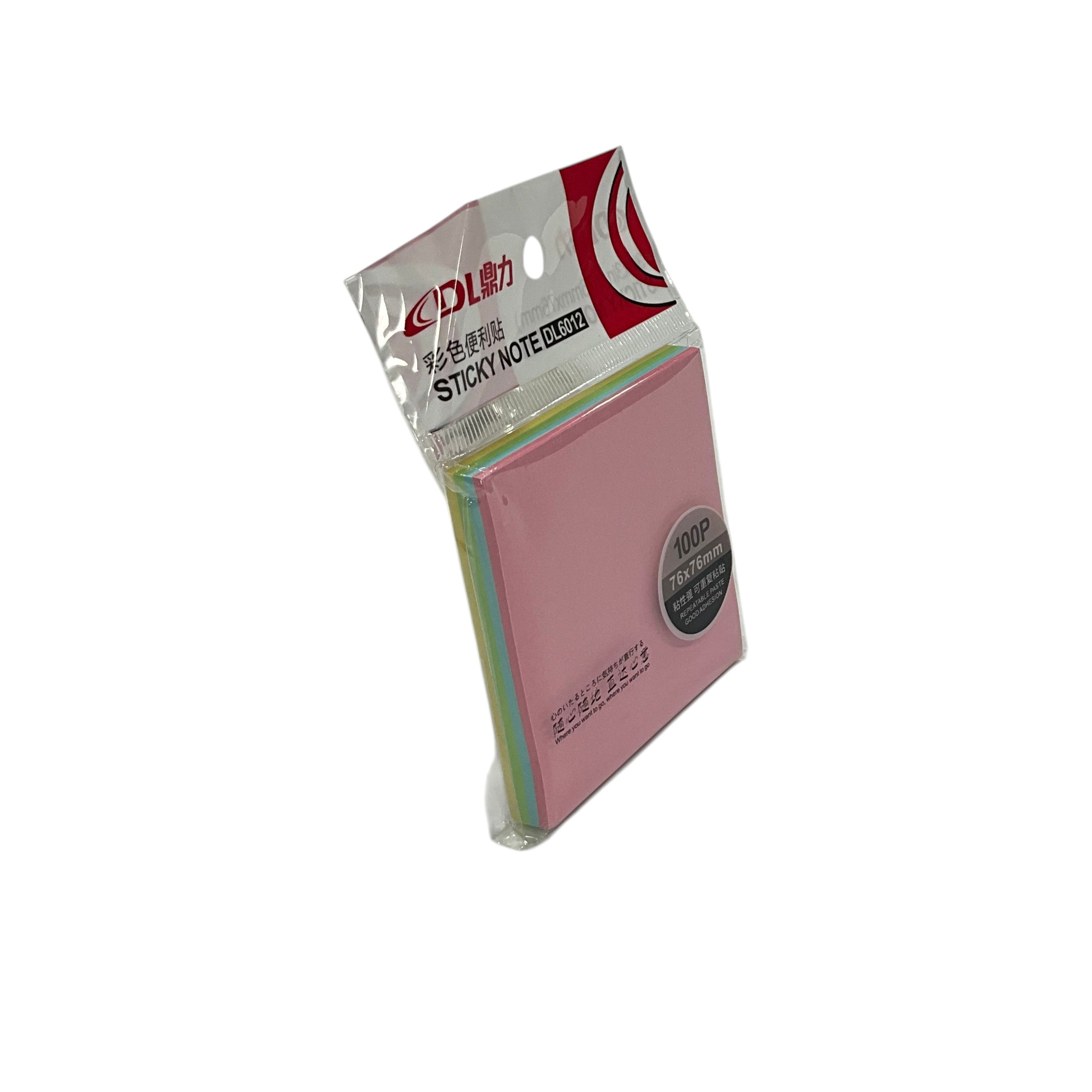 Pastel Sticky Notes Pad