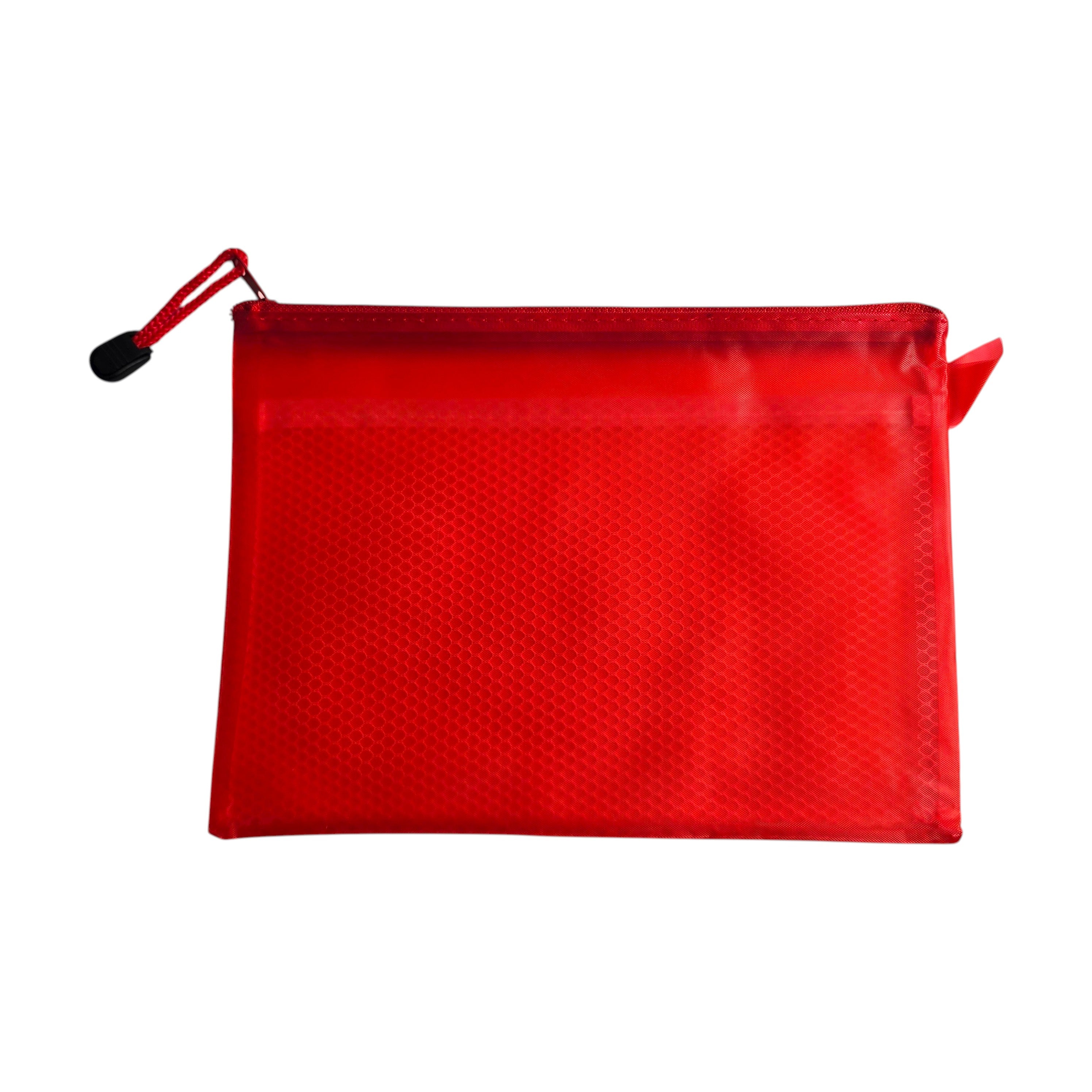 A5 Mesh Zipper Document Bag