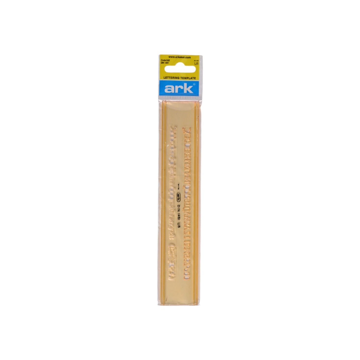 Lettering Template Ruler