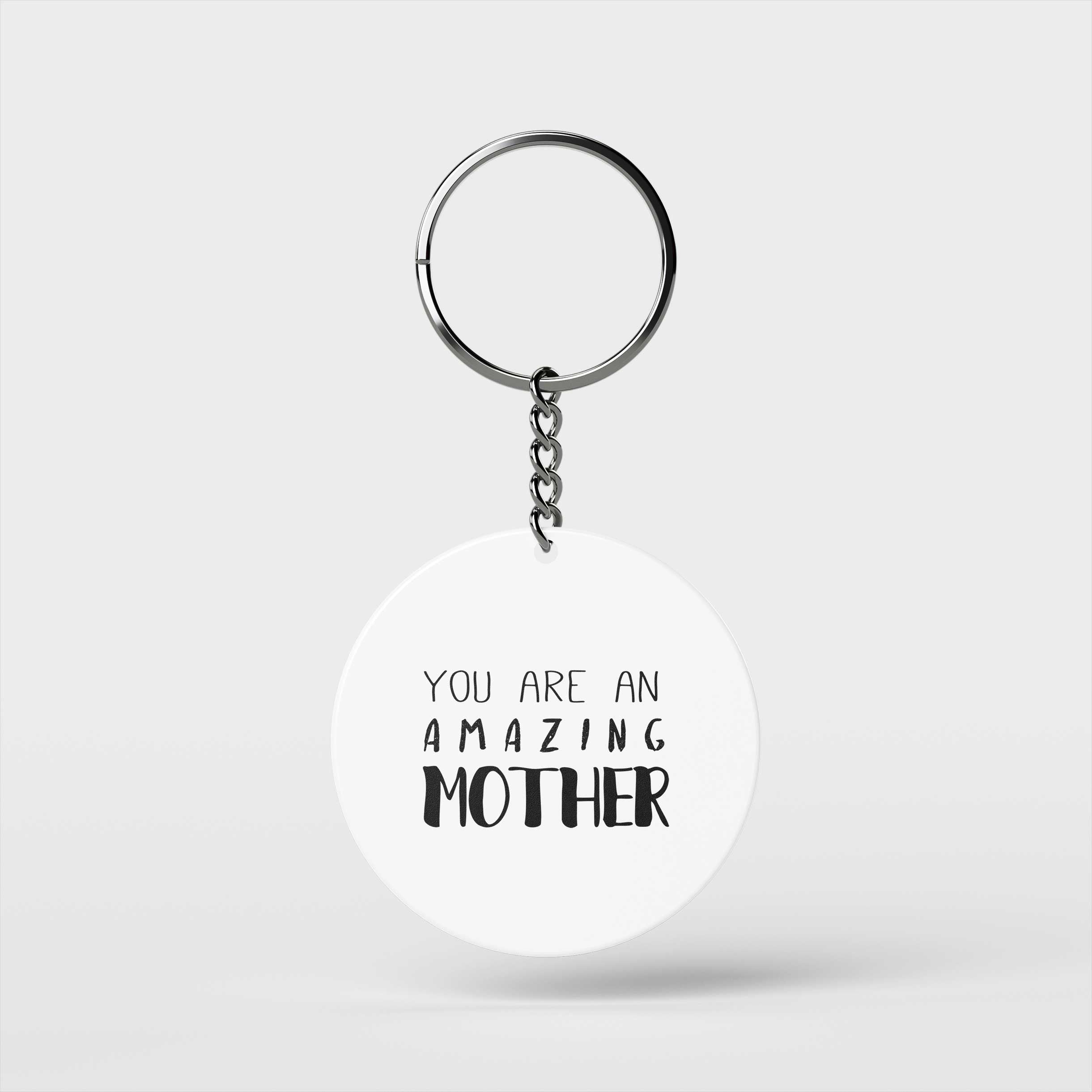 Amazing Mother Keychain