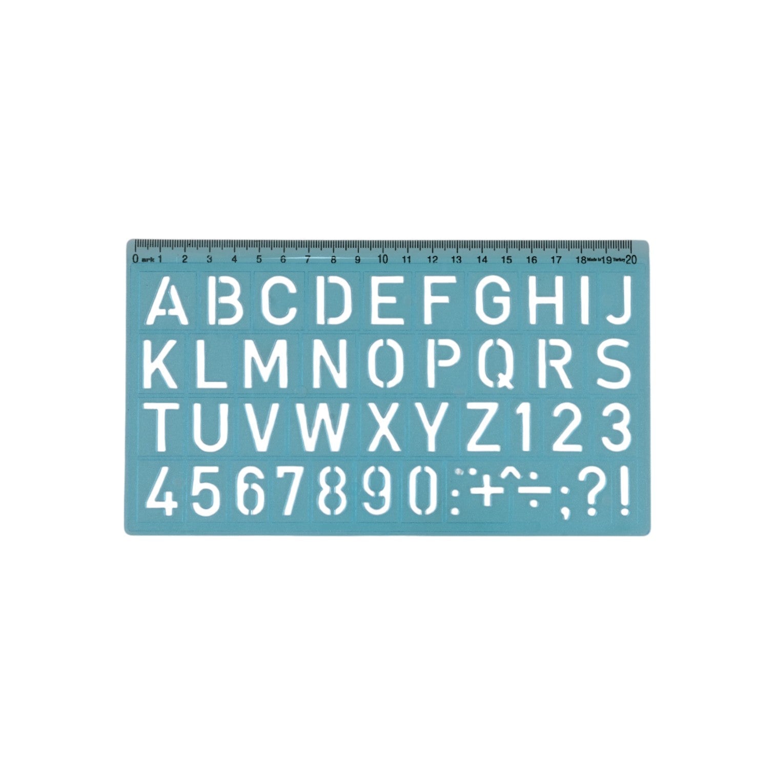 Ark Lettering Stencil Ruler