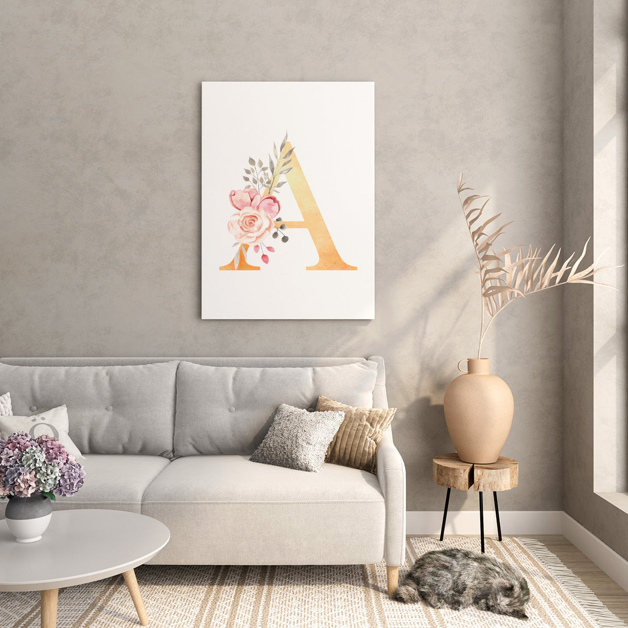 Blossom Letters Canvas