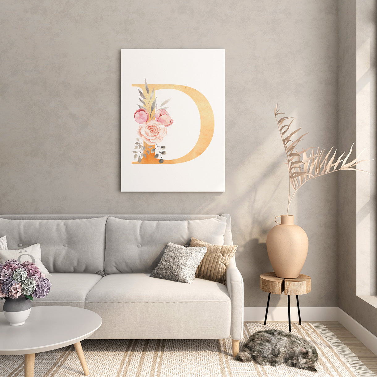 Blossom Letters Canvas