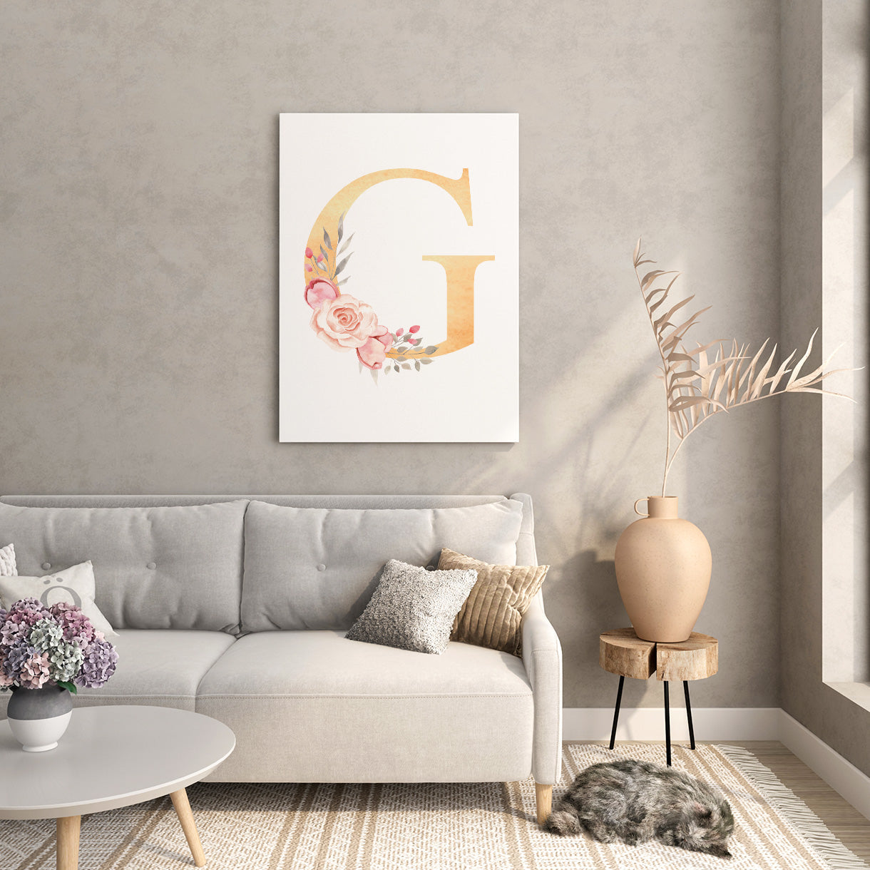 Blossom Letters Canvas