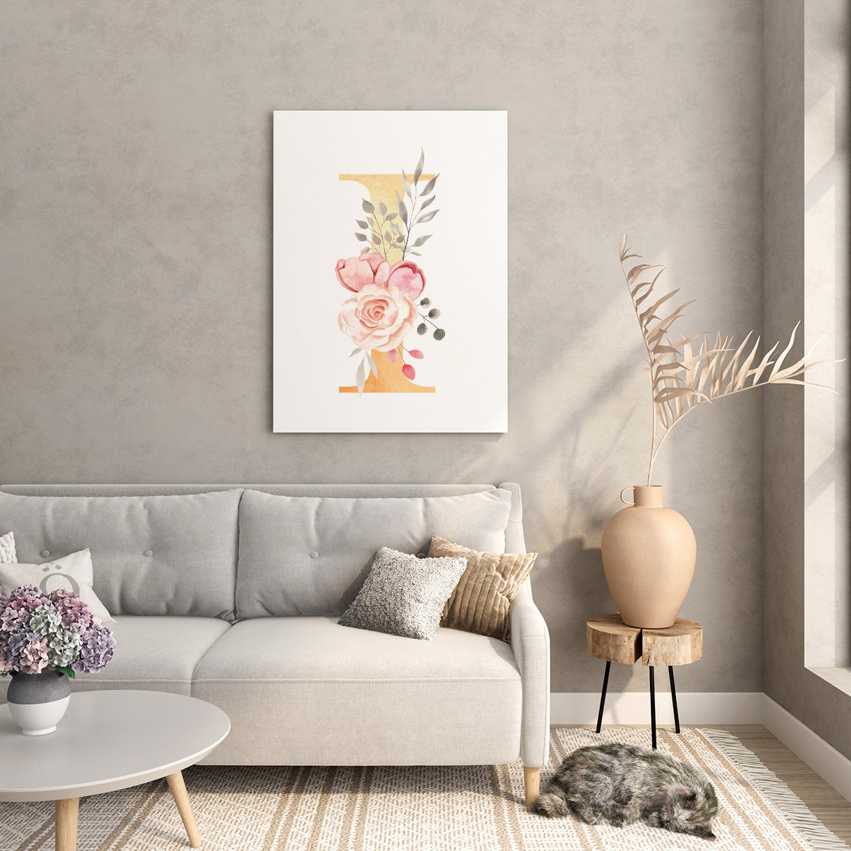 Blossom Letters Canvas