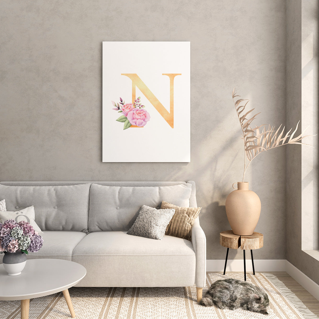 Blossom Letters Canvas