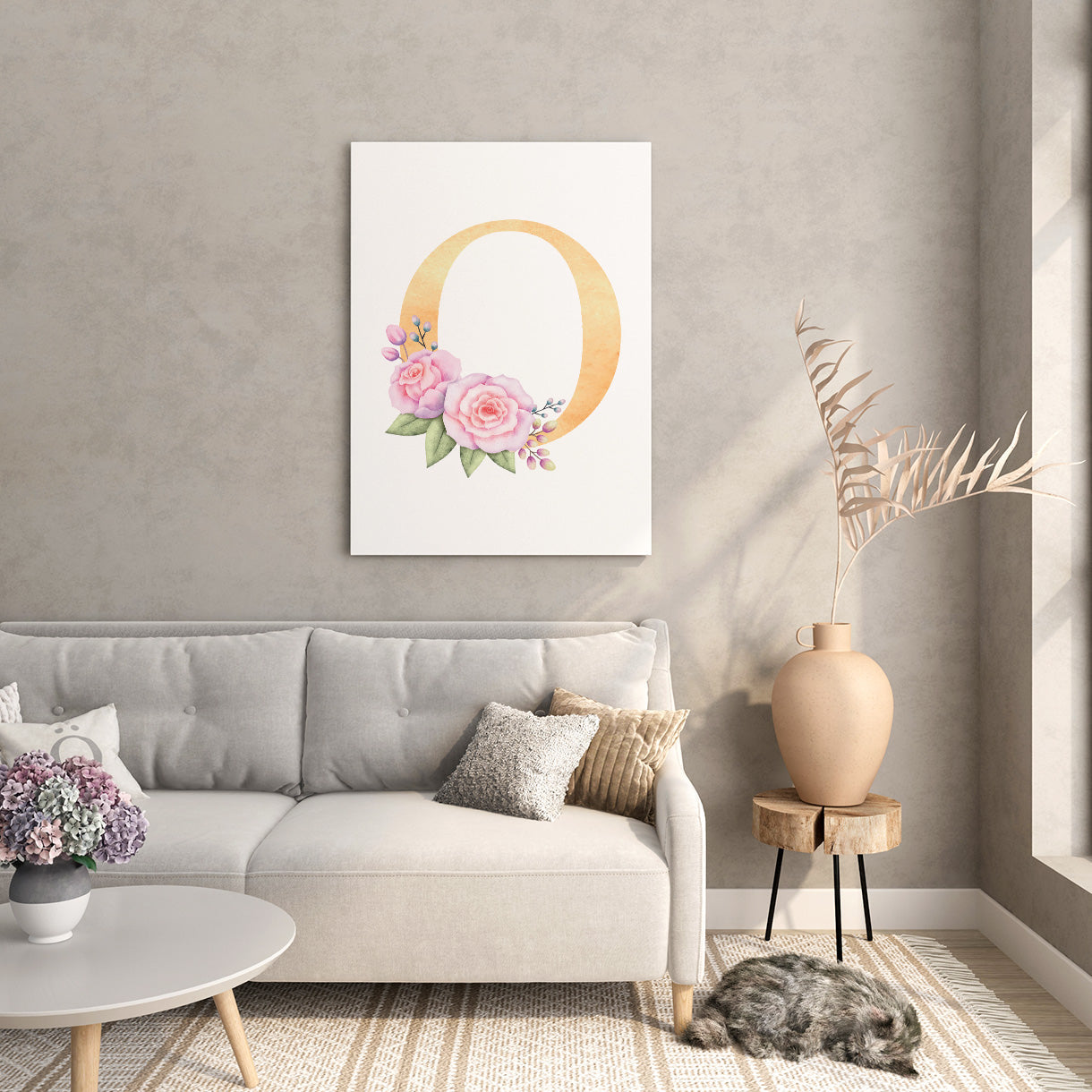 Blossom Letters Canvas