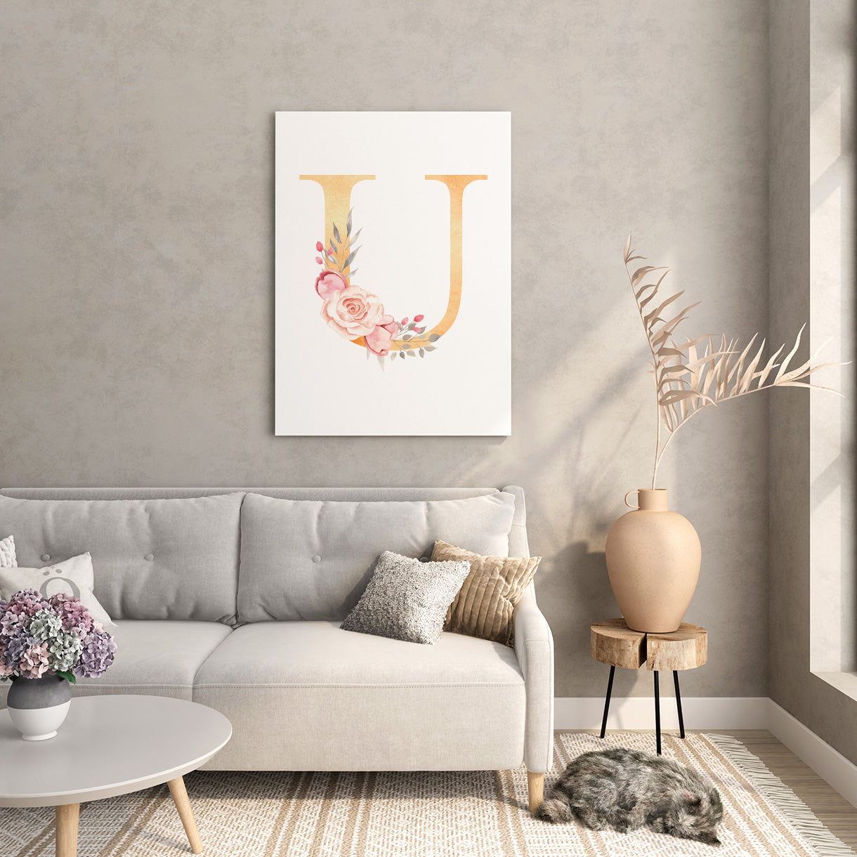 Blossom Letters Canvas