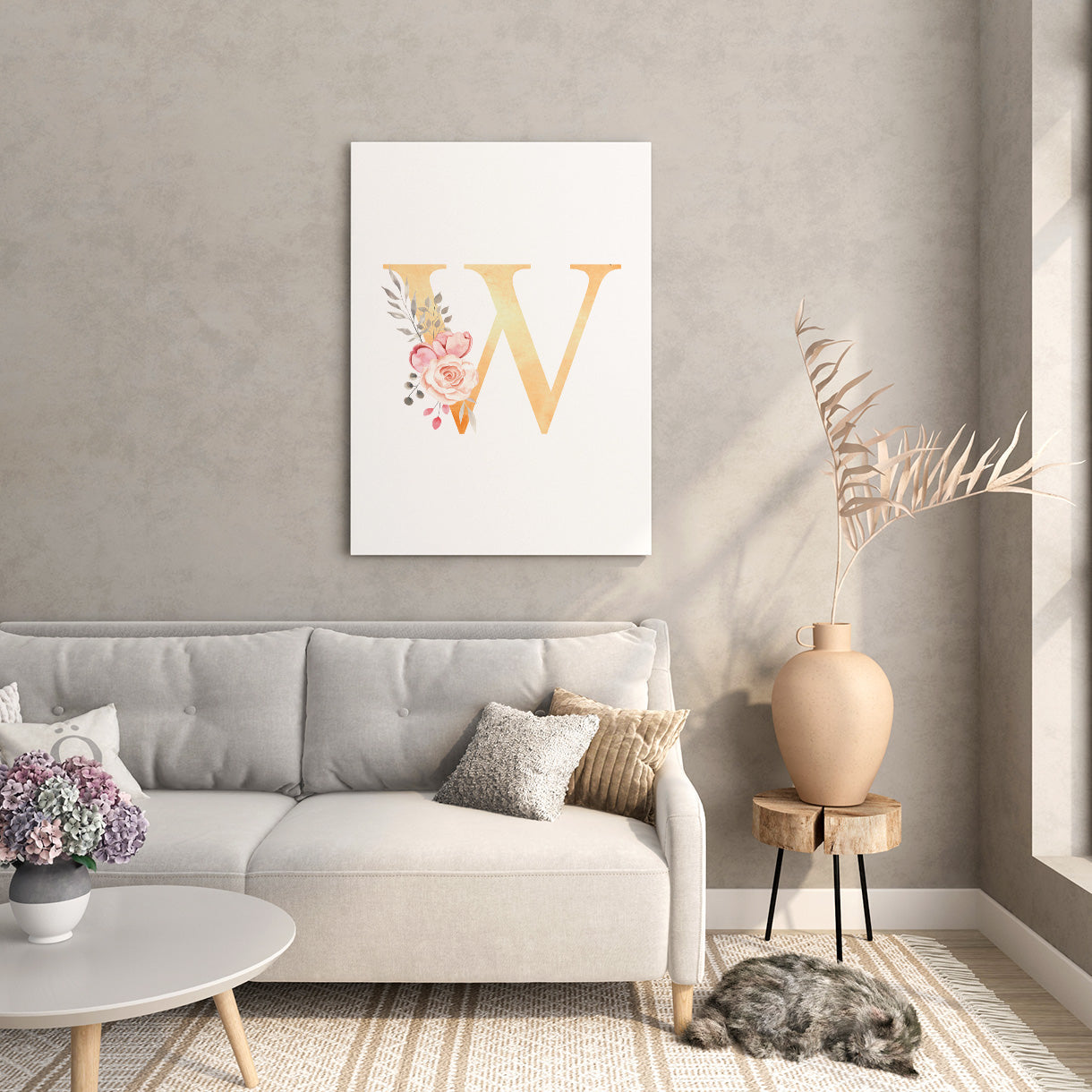 Blossom Letters Canvas