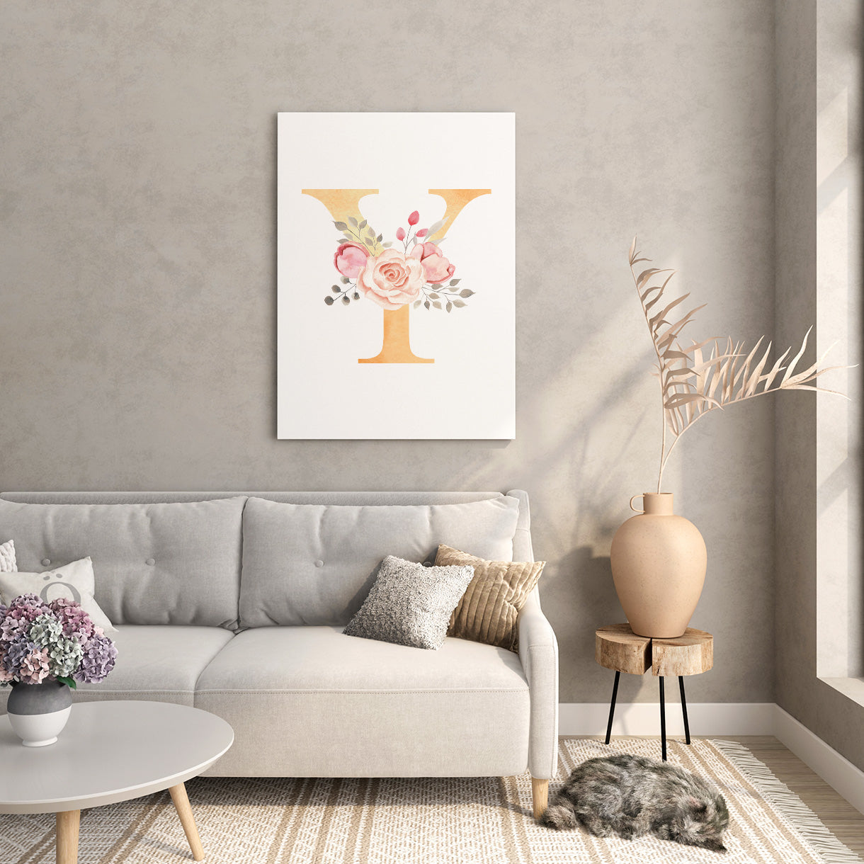 Blossom Letters Canvas