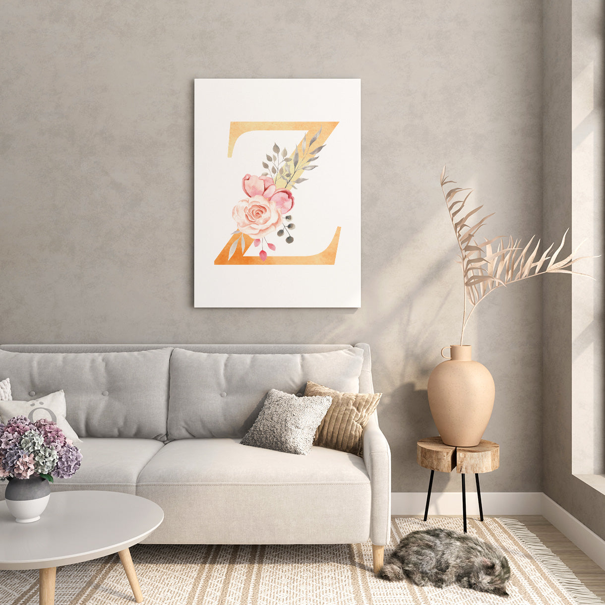 Blossom Letters Canvas